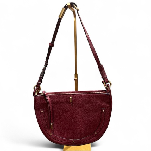 Foley + Corinna Burgundy Shoulder Bag - Picture 2 of 8